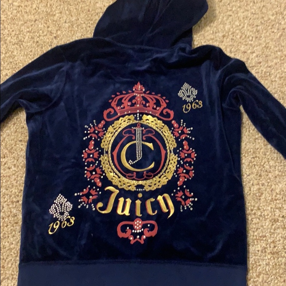 Juicy couture velour sweatshirt